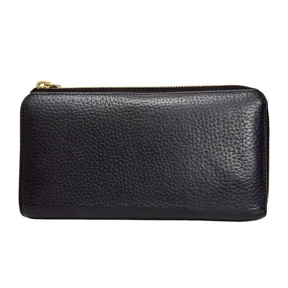 LOUIS VUITTON Portefeuille Comet Noir Cuir Taurillon Leather Wallet 357-072025 - Picture 2 of 5